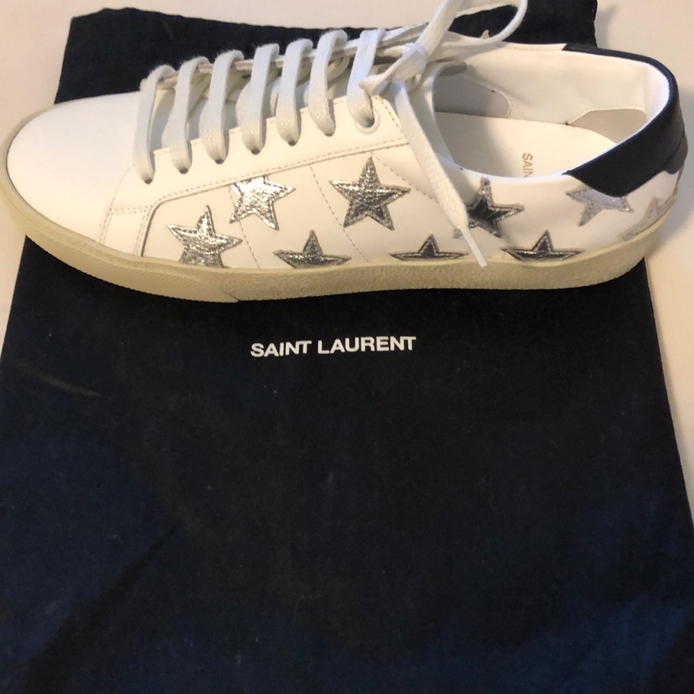 COURT CLASSIC METALLIC CA SNEAKERS IN LEATHER